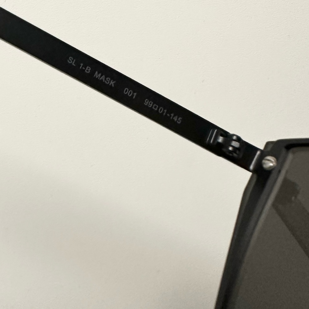 Saint Laurent Black Square Frame Sunglasses - Picture 4 of 5
